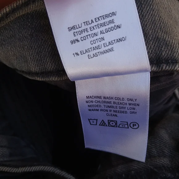 Hudson Blinder Biker Jeans Moto Gray Size 38